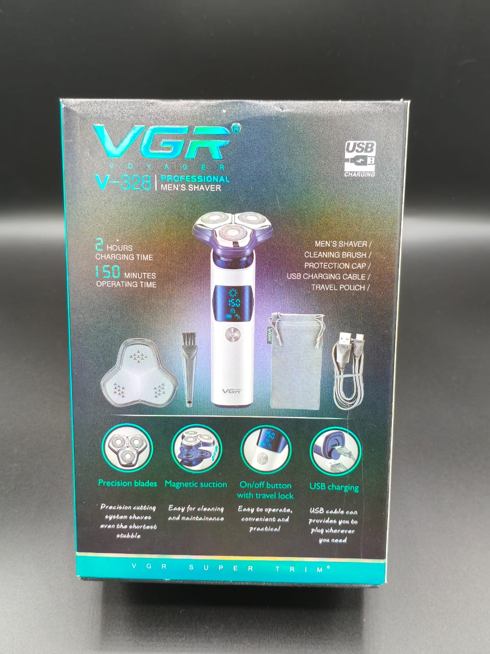 ماشین اصلاح سه تیغ VGR مدل V-328